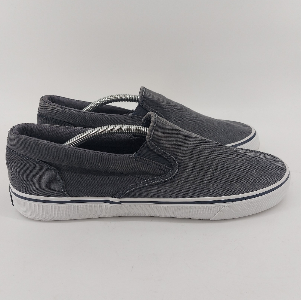 Sperry Striper 2 Slip On Gray Lifestyle Shoes - Mens Size 10.5